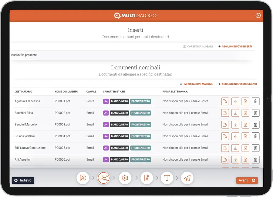 Multidialogo — documenti