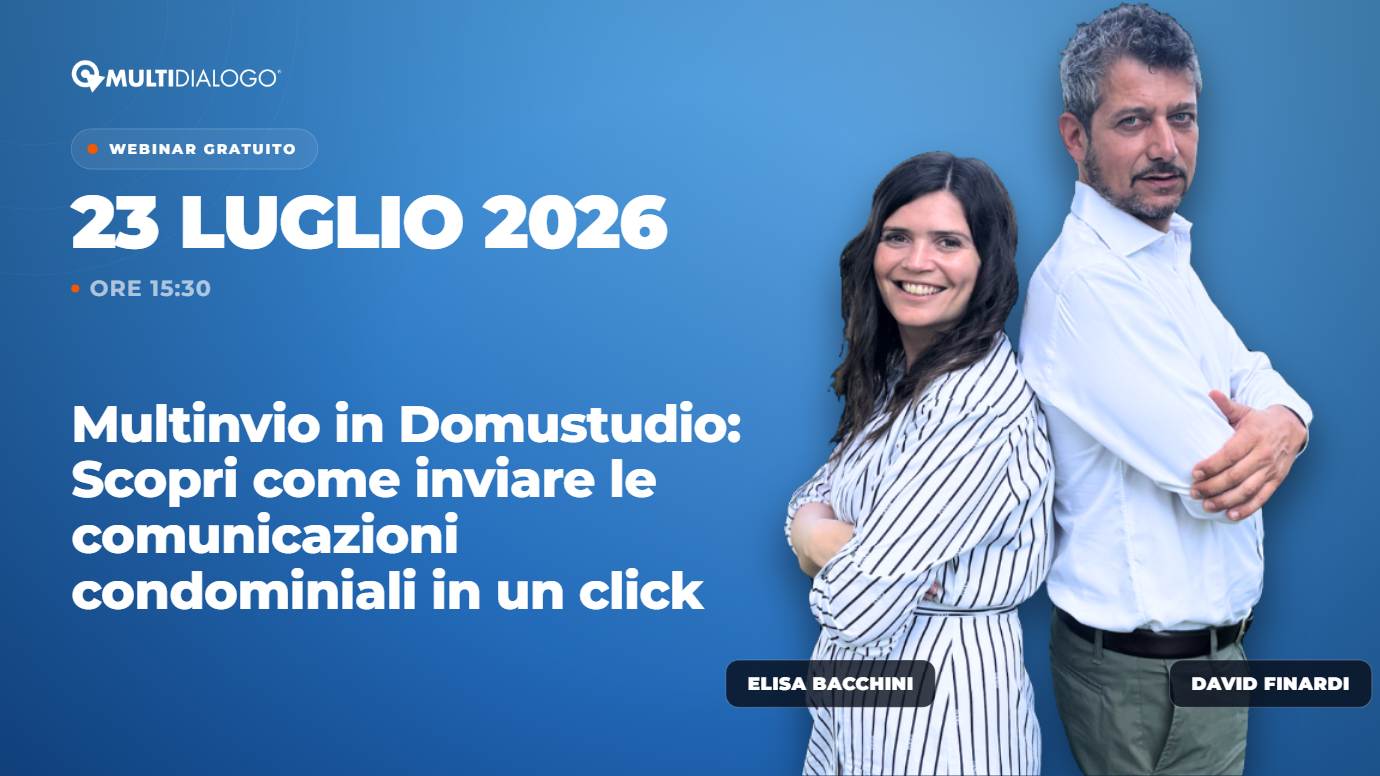 Multinvio in Domustudio: Scopri come inviare le comunicazioni condominiali in un click