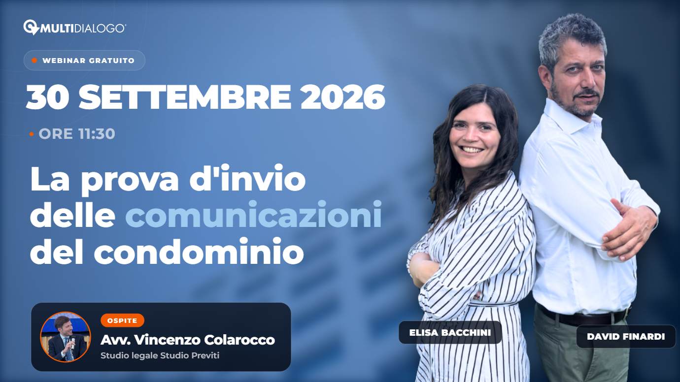 La prova d'invio delle comunicazioni digitali del condominio