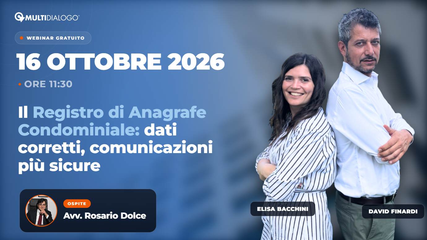 Registro di Anagrafe Condominiale: dati corretti, comunicazioni più sicure.